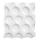 Habitat Crate white ceramic fruit bowl - British product