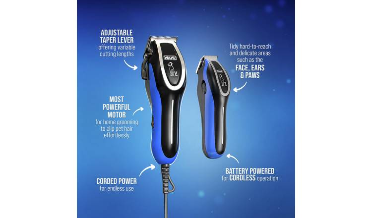 Wahl Complete Groom dog clipper kit (British brand)