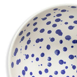 Habitat stoneware salad bowl blue 22cm - British product