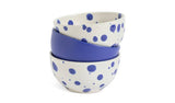 Habitat Jackson set of 3 blue nibble bowls - British product