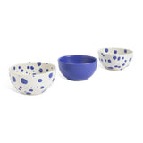 Habitat Jackson set of 3 blue nibble bowls - British product