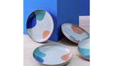 Habitat Recast stoneware dinner plates set of 4, UK version