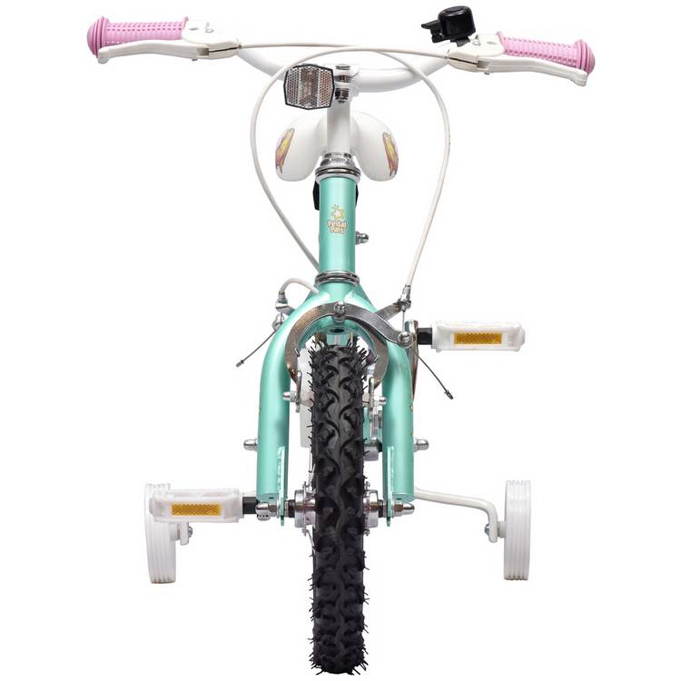 Pedal Pals 12 inch kids beginner bike with stabilisers, UK version