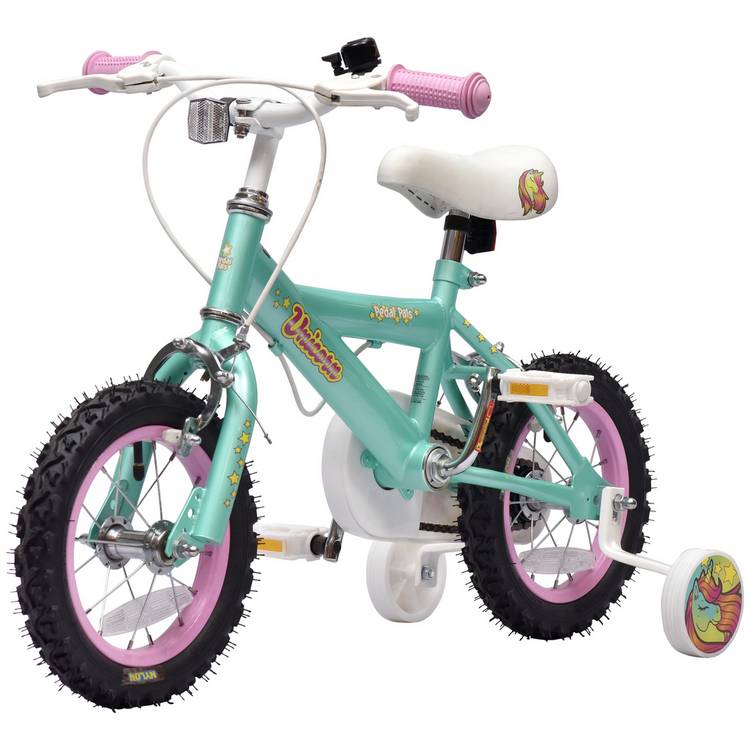 Pedal Pals 12 inch kids beginner bike with stabilisers, UK version
