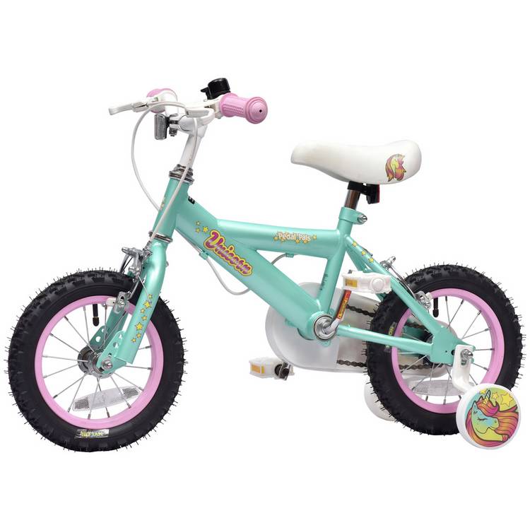 Pedal Pals 12 inch kids beginner bike with stabilisers, UK version