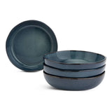 Habitat navy stoneware pasta bowls set of 4, UK version