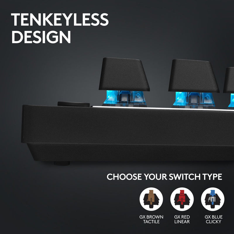 Logitech PRO X TKL wireless gaming keyboard, imported from the UK