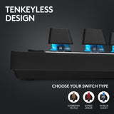 Logitech PRO X TKL wireless gaming keyboard, imported from the UK