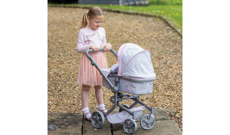 Tiny Treasures Folding Dolls Pram