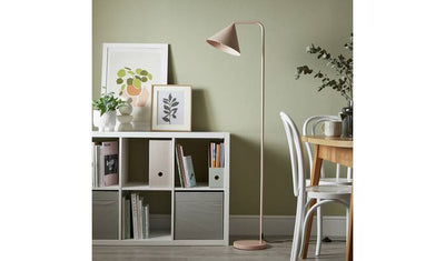 Argos Habitat Cone Adjustable Floor Lamp - Rose Floor Lamp H150 x 34.5cm- Buy online at McGrocer