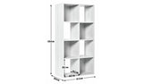 Argos Home 8 cube storage unit grey - British product