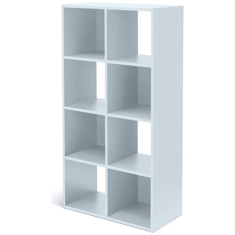 Argos Home 8 cube storage unit grey - British product