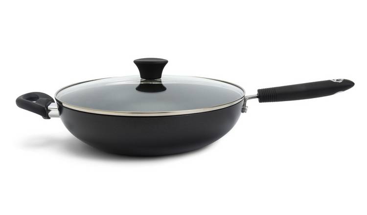 Habitat non-stick aluminium stir fry pan 30cm (British brand)