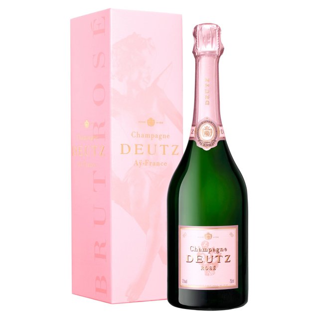 Deutz Brut Rose Champagne with Gift Box   75cl GOODS M&S   