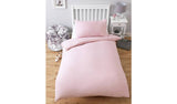 Silentnight blush pink bedding set single (British brand)