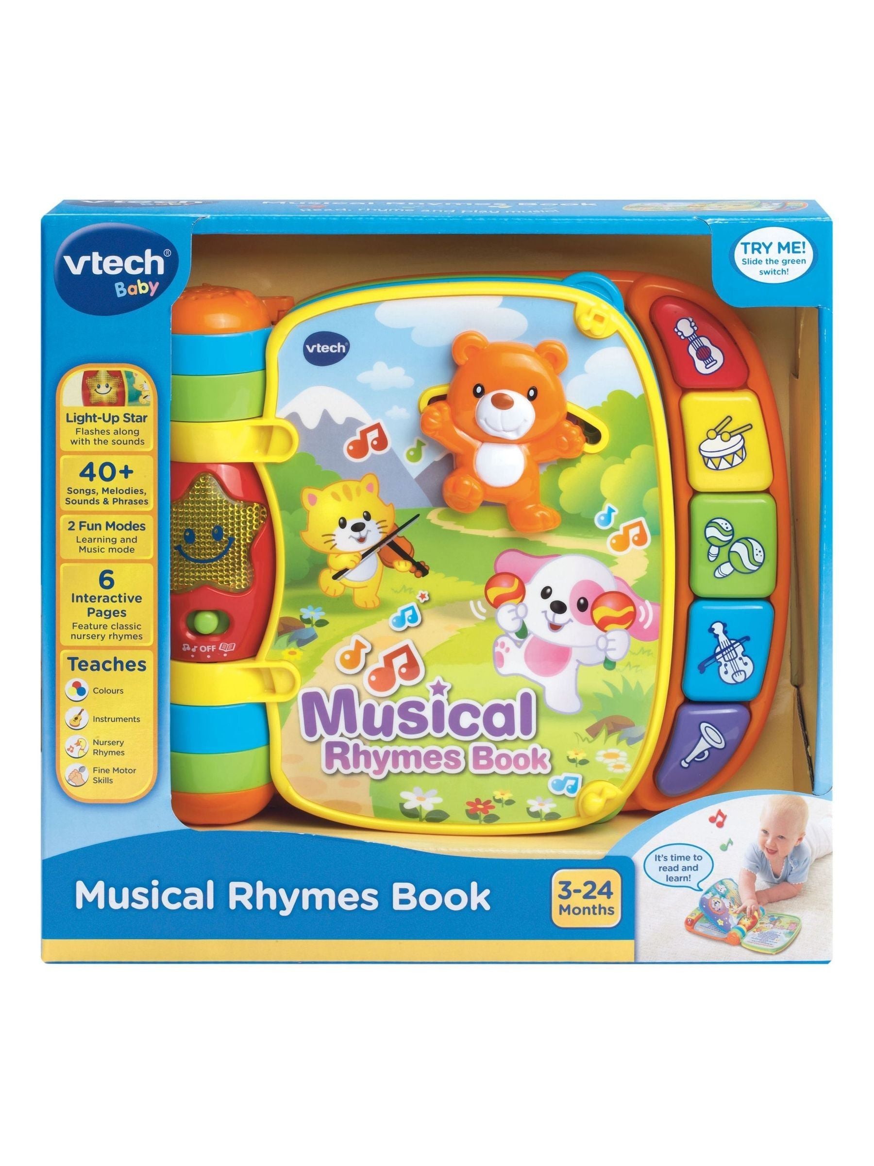 VTech Baby Musikalische Reime Buch, importiert aus Großbritannien