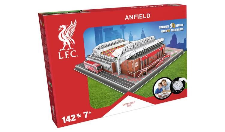 Liverpool Football Club Anfield Stadium 3D Model Kit Puzzle