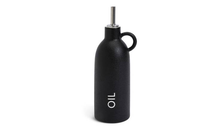 Habitat industrial stoneware oil pourer H22.6cm - British product