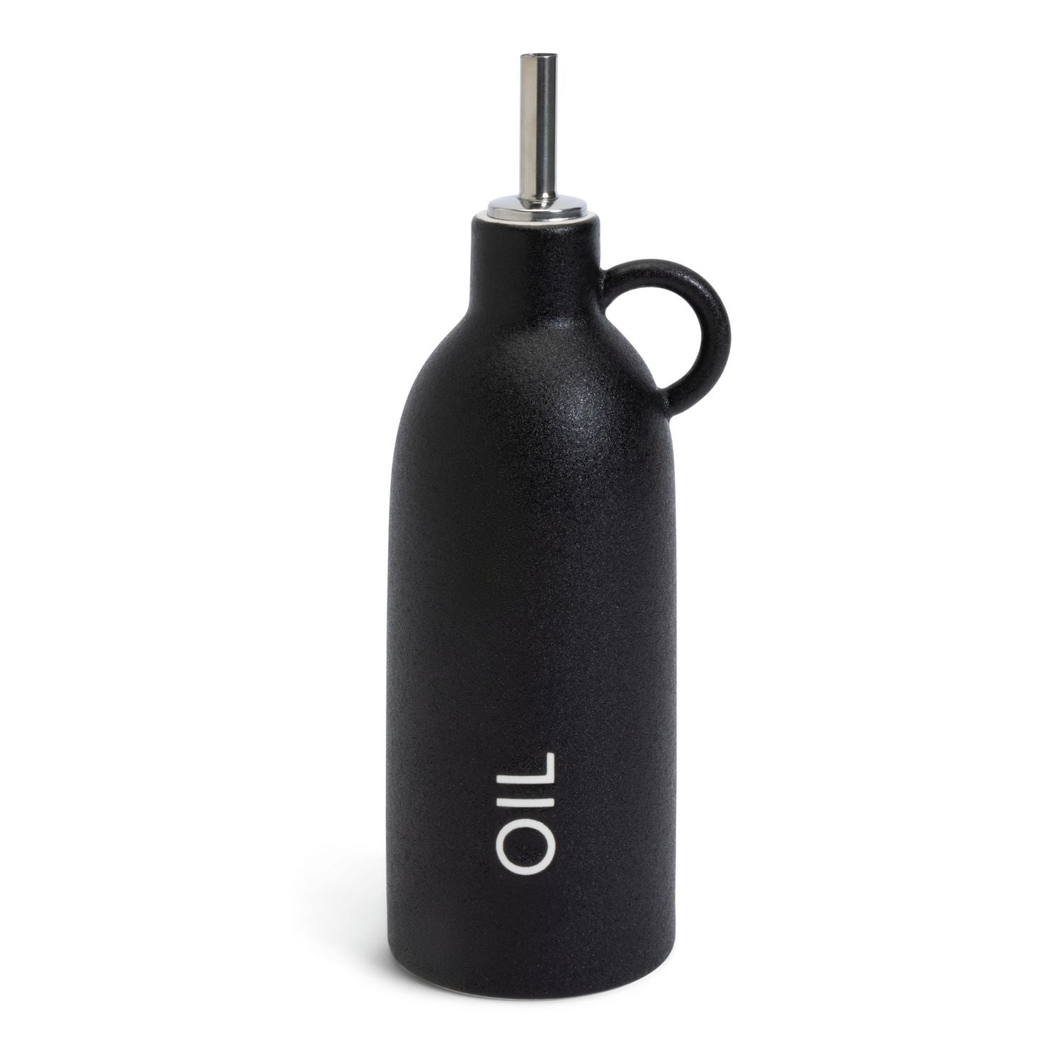 Habitat industrial stoneware oil pourer H22.6cm - British product