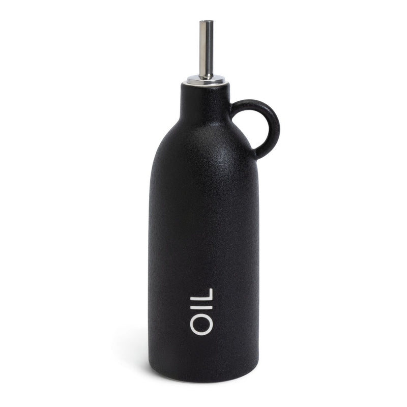 Habitat industrial stoneware oil pourer H22.6cm - British product