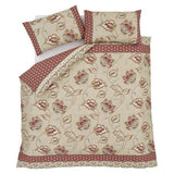Catherine Lansfield Kashmir Beige bedding set single, imported from the UK