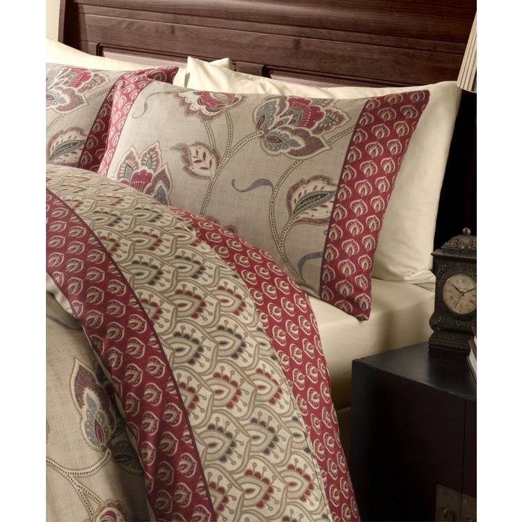Catherine Lansfield Kashmir Beige bedding set single, imported from the UK