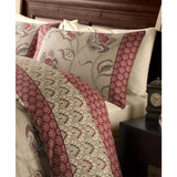 Catherine Lansfield Kashmir Beige bedding set single, imported from the UK