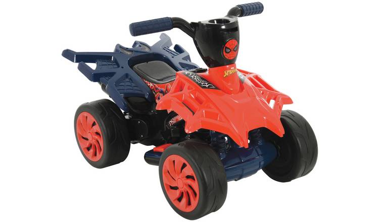 Marvel Spider-Man 6V Web Slinger Mini Quad Powered Vehicle