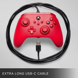 PowerA wired controller Core Red for Xbox Series X/S, imported from the UK