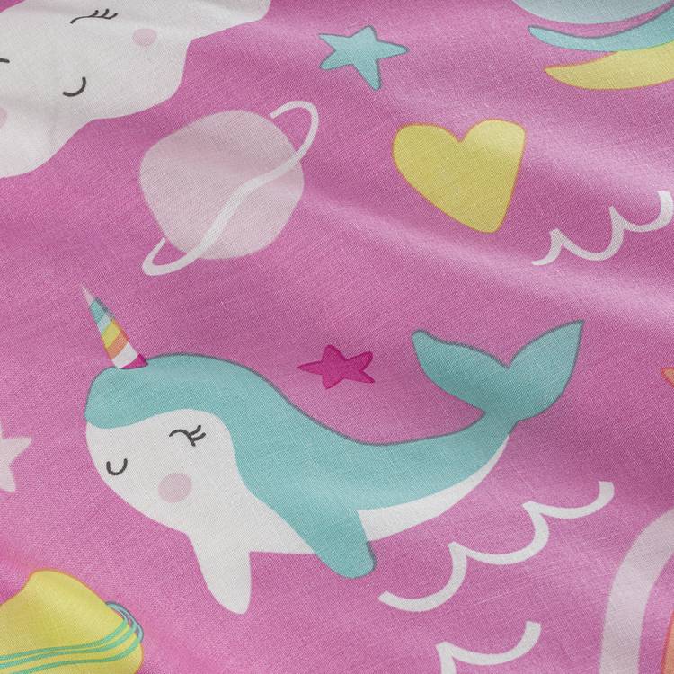 Argos Home kids unicorn bedding set toddler duvet cover (British brand)