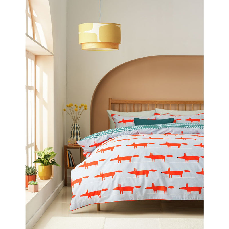 Habitat x Scion Cotton Mr Fox Bedding Set-Superking