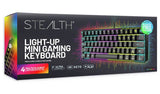 STEALTH mini wired gaming keyboard black (British brand)
