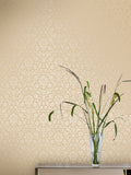 Laura Ashley Cream Annecy A4 Wallpaper Sample