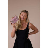 SVNX pink heart clutch bag one size - British product