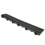 Swisstrax Ribtrax Pro edge ramps pack of 4 Jet Black, imported from the UK