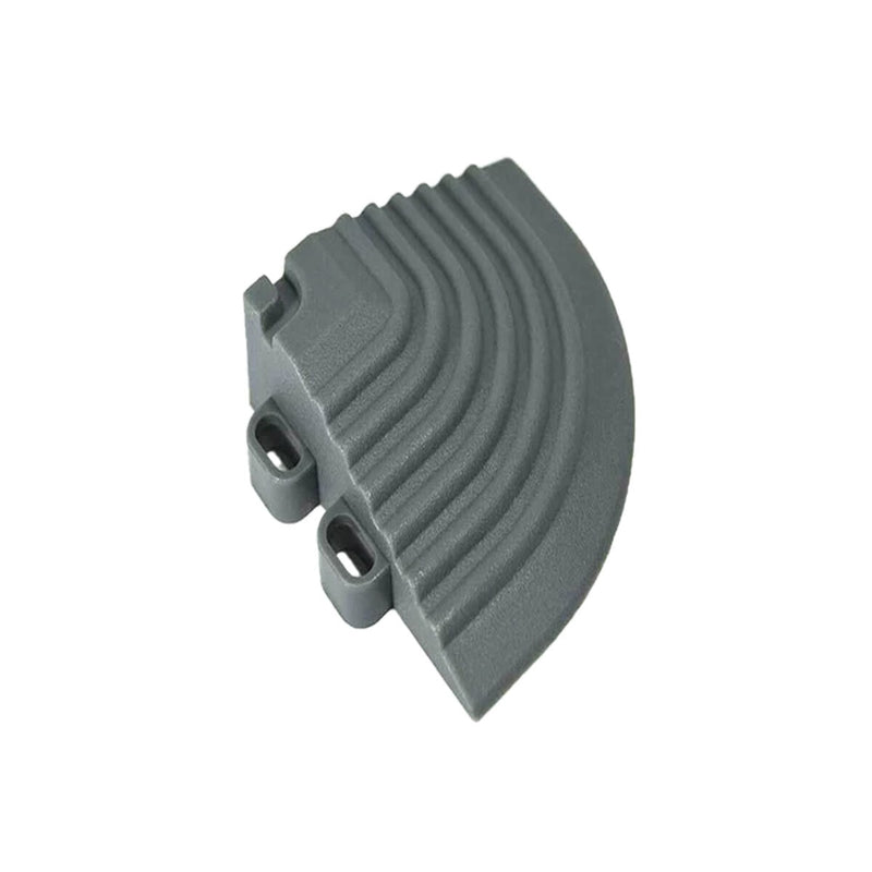 Swisstrax Ribtrax Pro corner ramps slate grey pack of 4, imported from the UK
