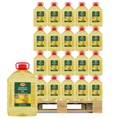 Huile végétale KTC 5L (168 unités)