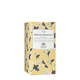 Whittard English Breakfast teabags 25 pack, imported from the UK