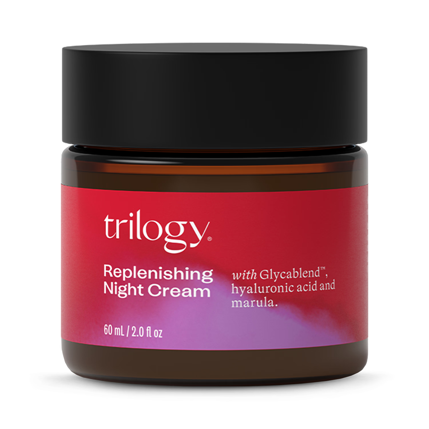 Natural Replenishing Night Cream with Hyaluronic Acid and Marula 60ml