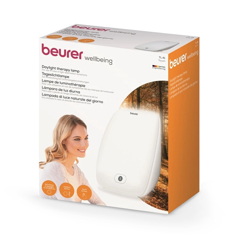 Beurer TL41 desktop daylight lamp with LED technology, UK version