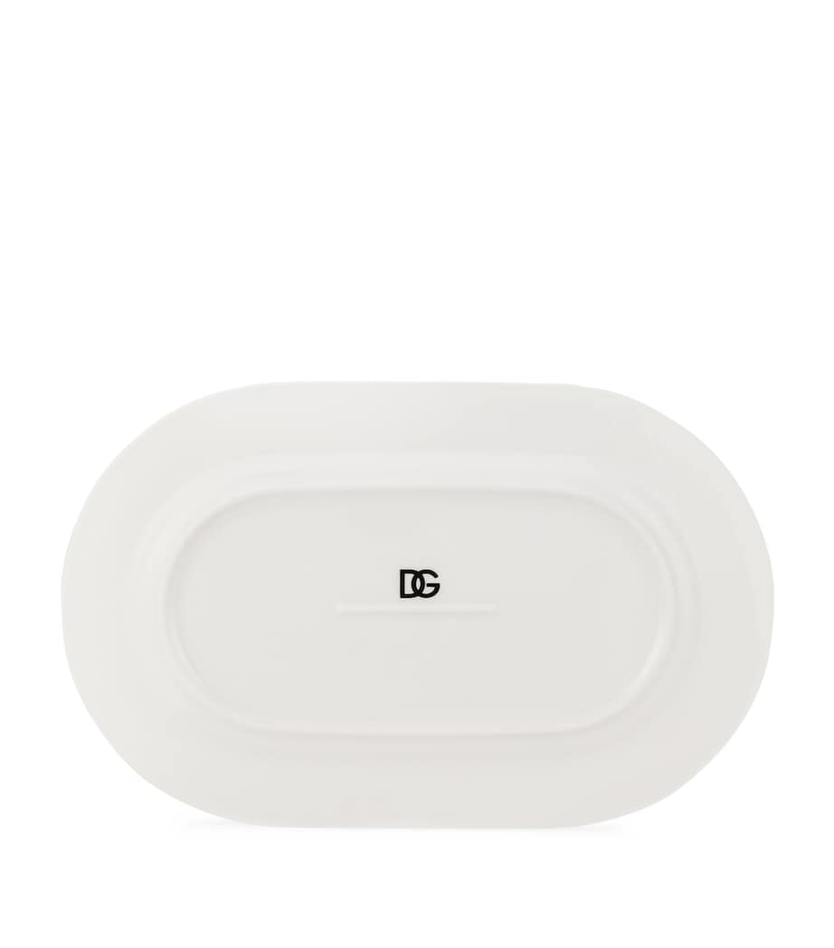 Dolce&Gabbana porcelain serving plate with DG logo 45.5cm - British product
