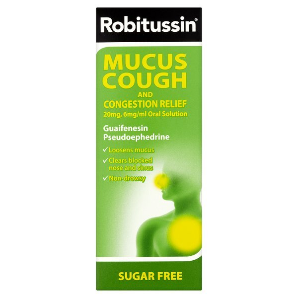 Robitussin Chesty Cough & Congestion Syrup 100ml GOODS Superdrug   