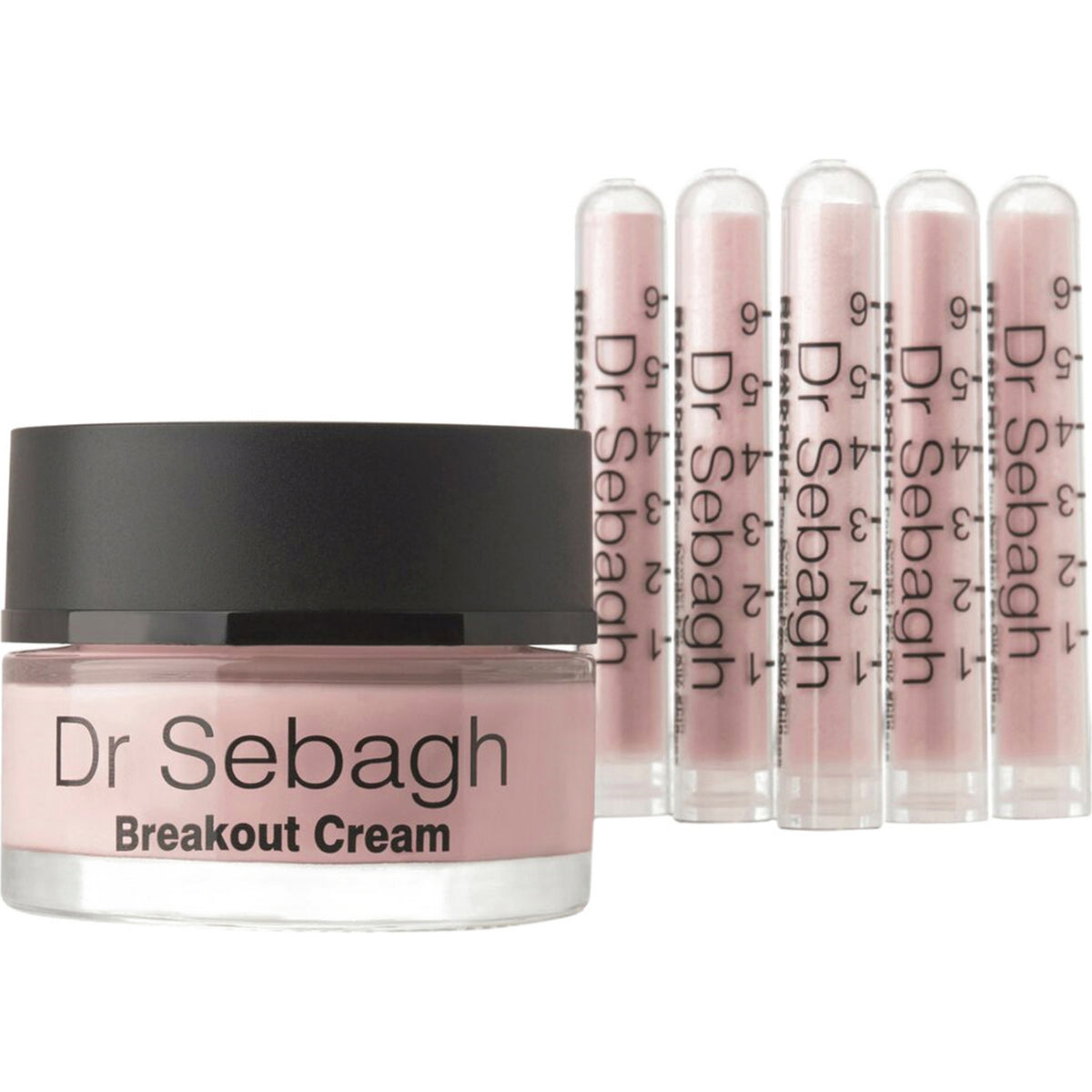 Dr Sebagh Breakout Crème Boxset 50ml with powder sachets - British product