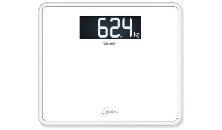 Beurer XXL electronic platform scale white - British product