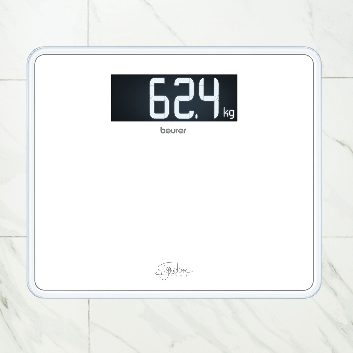 Beurer XXL electronic platform scale white - British product