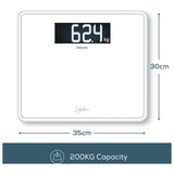 Beurer XXL electronic platform scale white - British product