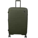 IT Luggage hard lightweight medium suitcase olive, UK version