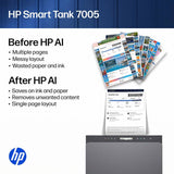 HP Smart Tank 7005 all-in-one wireless printer with 3-year ink supply, UK version