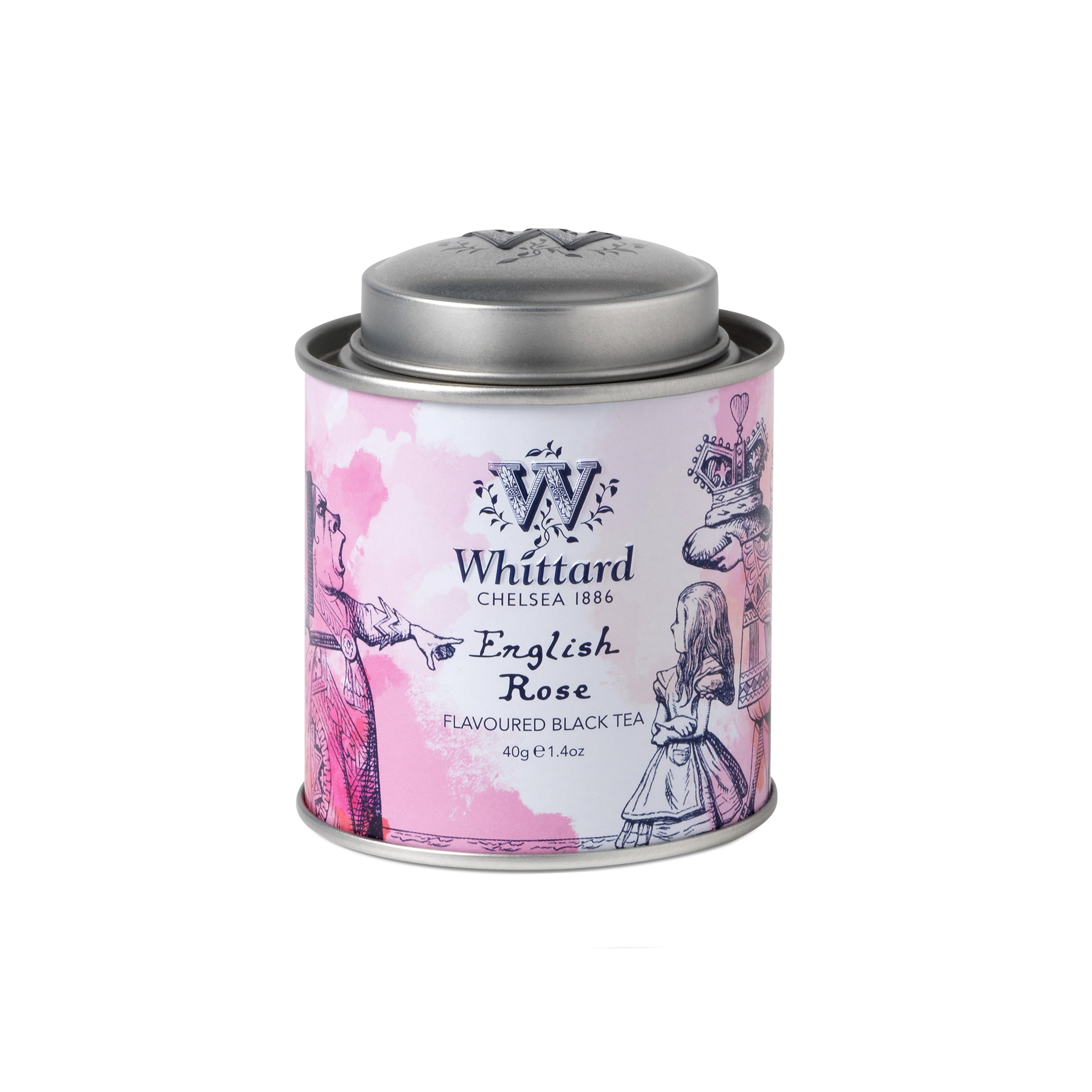 Whittard English Rose tea mini caddy 40g (British brand)
