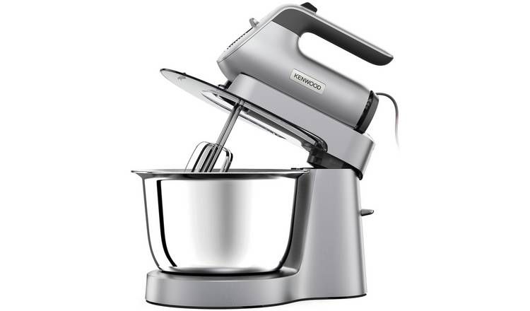 Kenwood HMP54.000.SI Chefette Hand and Stand Mixer - Silver